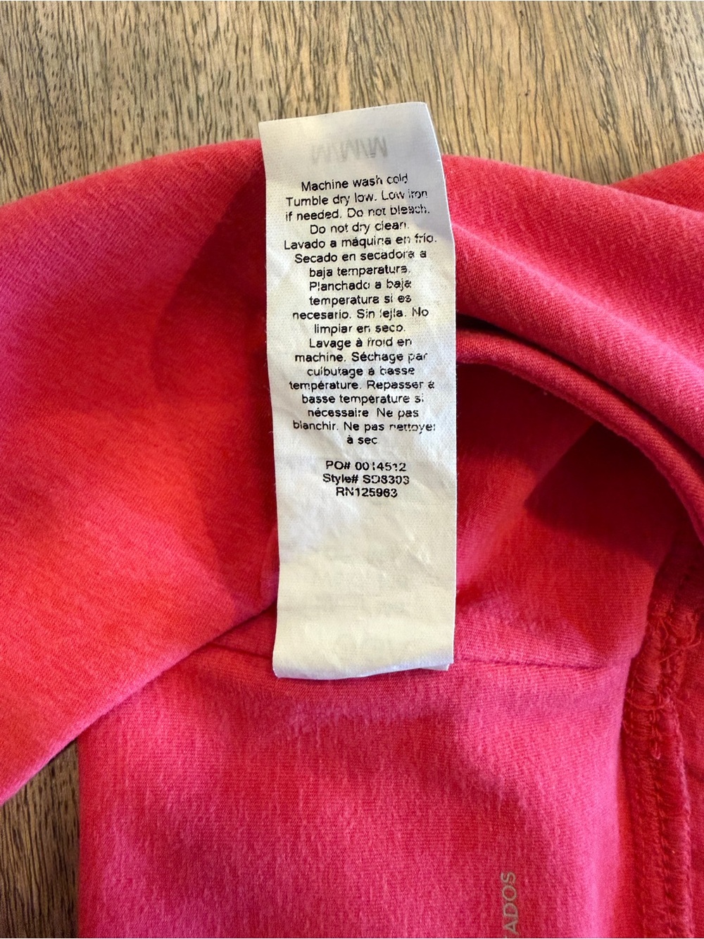 Beyond Yoga Spacedye Crossover Bra in Paradise Coral Heather | Size Medium - Picture 8 of 8